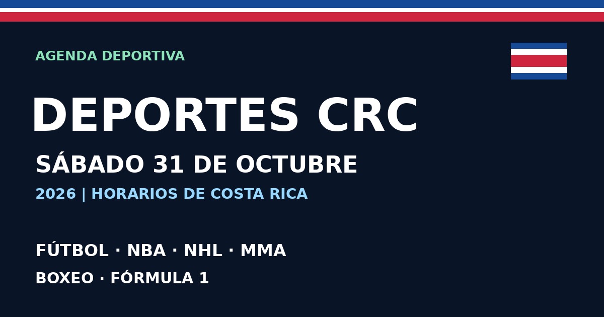 Portada de DEPORTES CRC